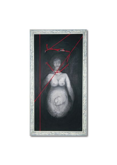 Fracture - a Paint Artowrk by Floriana  D’angelo 
